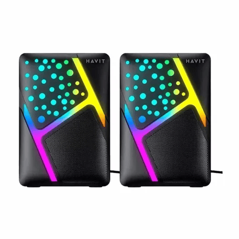 Havit SK763 2.0 RGB Gaming USB Speaker