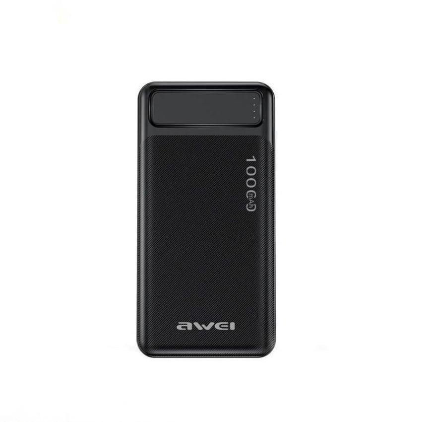 Awei P5K 10000mAh Dual USB Port Fast Charging Power Bank