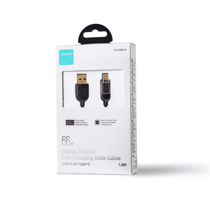 JOYROOM S-AC066A4 66W Digital Display Type-c Fast Charging Data Cable